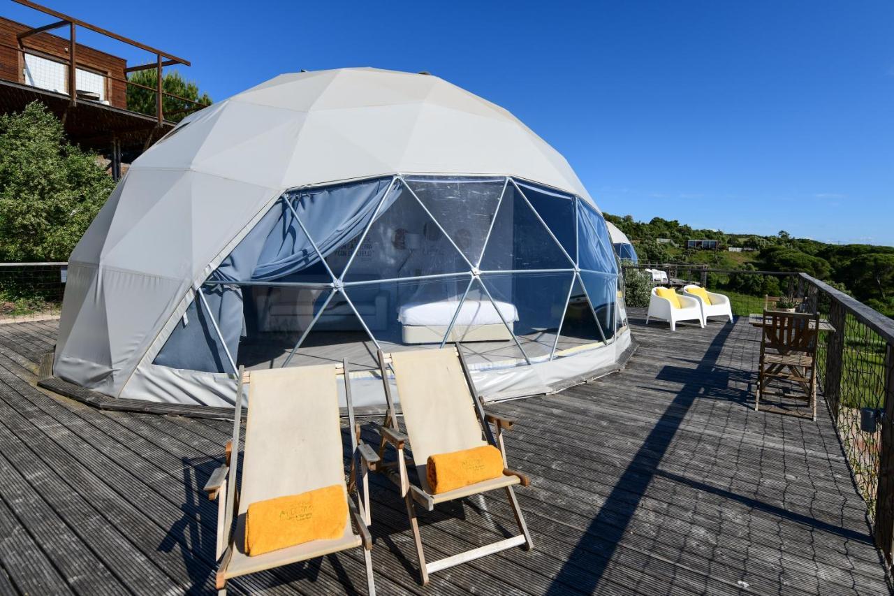 Reserva Alecrim Ecosuite & Glamping Santiago do Cacem Bagian luar foto